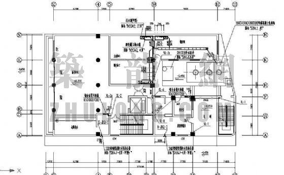 四层宾馆设计图资料下载-某十三层宾馆给排水设计图