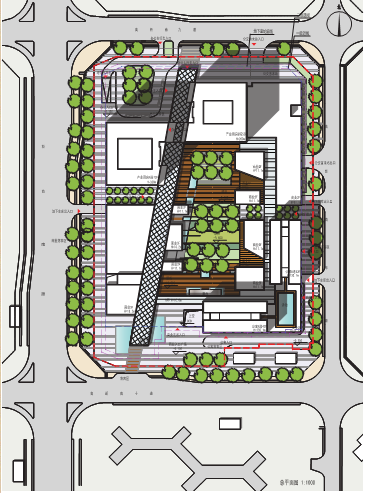 [深圳]300多米超高层创新科技中心建筑设计方案文本（含CAD）-300多米超高层创新科技中心建筑设计方案文本（含CAD）