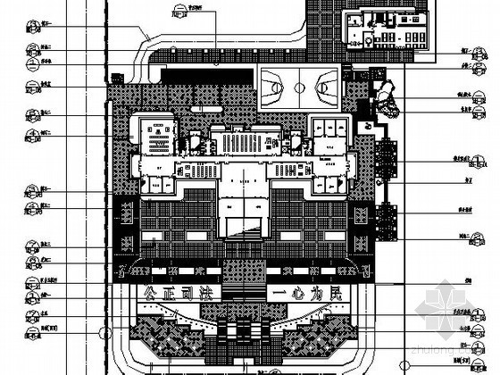 cad环境设计施工图资料下载-[乐安]某行政单位环境设计工程施工图