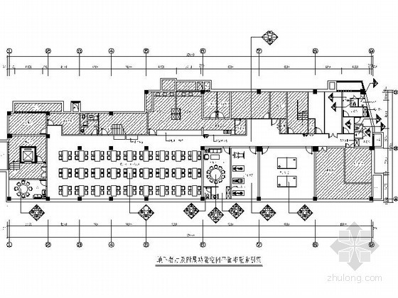 办公楼室内装修CAD案资料下载-某置业办公楼室内装修图