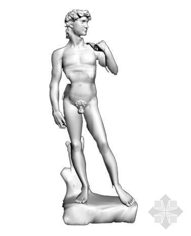 雕像3d模型资料下载-欧式构件
