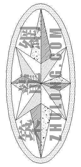 椭圆形吊顶施工图资料下载-椭圆形铺地5