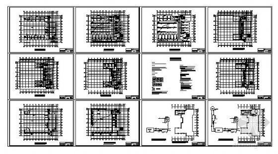 广州白云会议中心图纸资料下载-某会议中心空调设计图纸