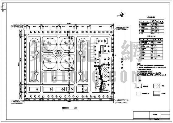 污水厂区消防图资料下载-某污水处理厂管线平面布置图