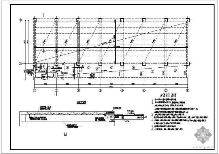 10米跨径预制板资料下载-某预制板加固详图
