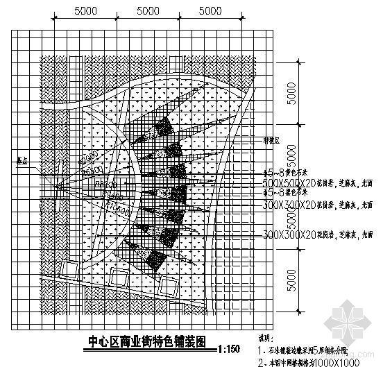 民族特色的商业街资料下载-中心区商业街特色铺装图