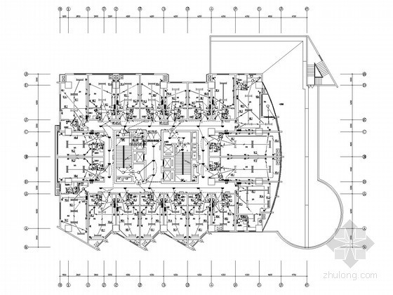 电气安装节点大样资料下载-[甲级]一类综合楼全套电气施工图纸（安装大样）