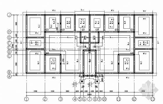 6层住宅楼建施图结施图资料下载-多层住宅楼结施图