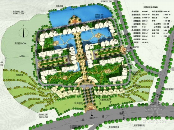 正商居住区规划方案资料下载-[佛山]居住区规划设计方案