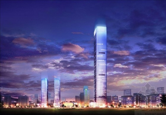 框扁梁结构图纸资料下载-[天津]83层与24层筒中筒结构超高层办公大厦结构施工图（358米 地下四层 CAD与PDF双版本）