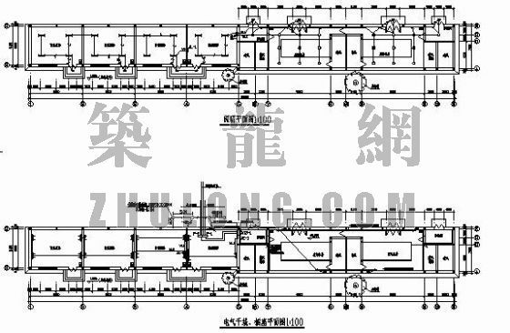 柴油发电机房电气图纸资料下载-3200KVA柴油发电机房照明及消防设计