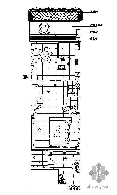 单栋三层别墅施工图资料下载-某三层别墅装修施工图