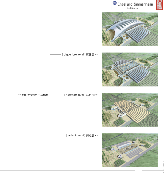 现代风格广州标志性某交通建筑设计方案文本