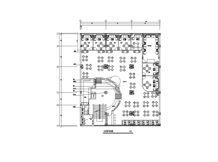屋顶茶楼施工图资料下载-综合餐饮娱乐大都会室内装修设计施工图（122张）