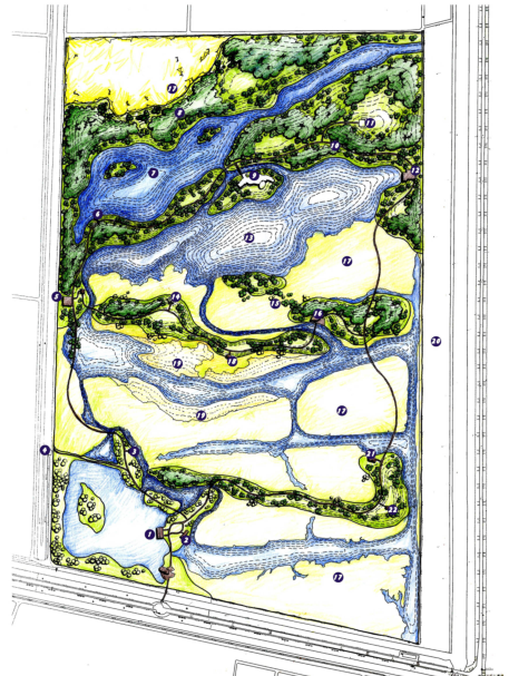 [上海]上海东滩国际湿地（第二期）景观设计方案（PDF+24页）-总平图