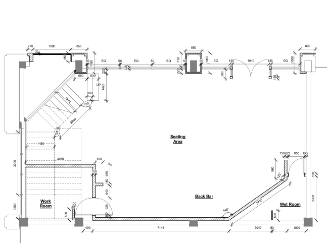 欧式柱子装修效果图资料下载-杭州万塘汇星巴克咖啡效果图+施工图CAD&PDF