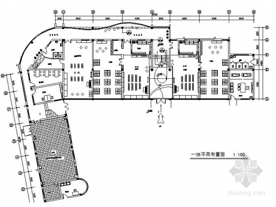 独特的渐变风格住宅资料下载-[江苏]市级风格独特新颖的幼儿园室内施工图