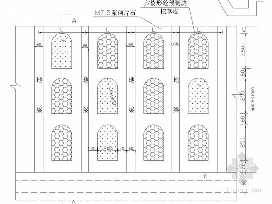 干砌护坡养护资料下载-岩土工程防护支护加固形式详图