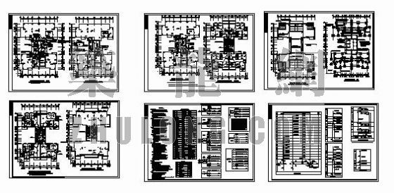 高层住宅建筑全套CAD图资料下载-17层高层住宅电气全套图