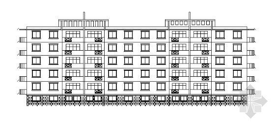 多层住宅平立案例资料下载-住宅建筑施工图