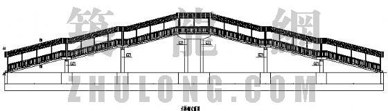 工程结构施工图图纸资料下载-天桥结构施工图纸