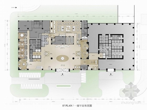 新中式风格的室内装修案例资料下载-[昆明]品牌酒店新中式风格室内装修设计方案