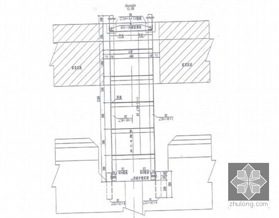 2015年编制跨越水塘5-32m简支梁桥下部结构实施性施工组织设计126页（墩高6米）-检查梯图形