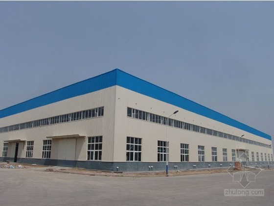 [新疆]单层钢结构厂房工程报价实例