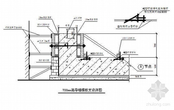 T梁钢模板施工图资料下载-北京某框架剪力墙住宅模板施工方案（组合钢模板）