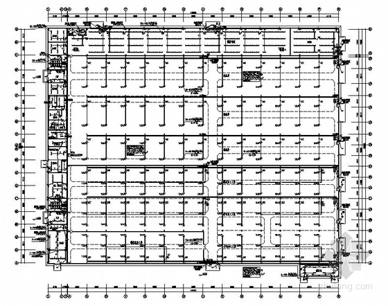 库房钢结构施工图资料下载-某钢结构厂房强电施工图