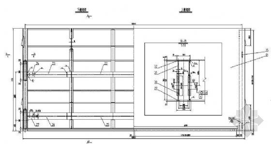 地铁车站施工结构图资料下载-闸门结构图