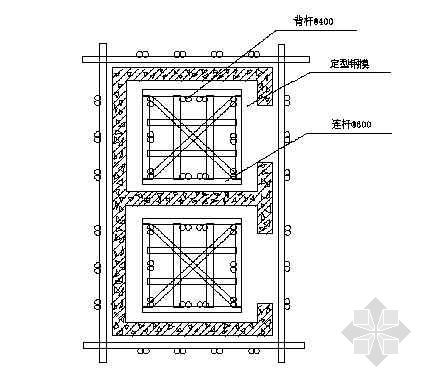 电梯井筒模资料下载-电梯井筒内壁模板支模方法