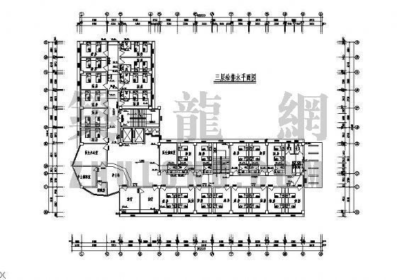 四川医院设计图资料下载-四川某县级医院给排水设计图