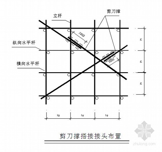 住宅落地案例资料下载-广州市某高层住宅小区落地式脚手架施工方案（附计算书）