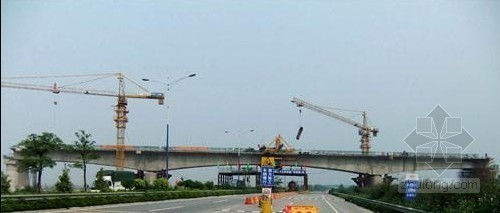 施工变道施工方案资料下载-新建南京至安庆城际铁路某跨国道连续梁施工方案
