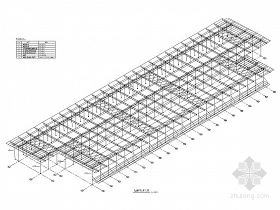 机场全套施工图资料下载-[浙江]机场航站楼钢桁架屋面钢结构施工图