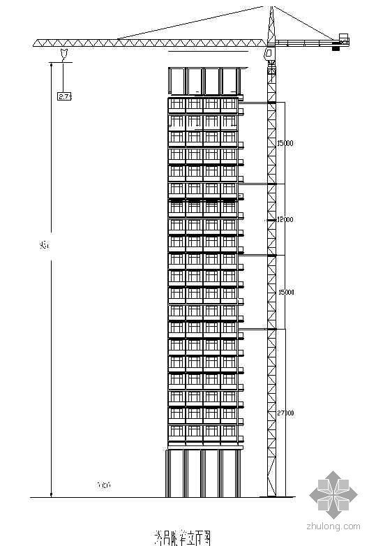 塔吊拆卸应急救援方案资料下载-某高层住宅区QTZ80塔吊拆除专家论证专项方案