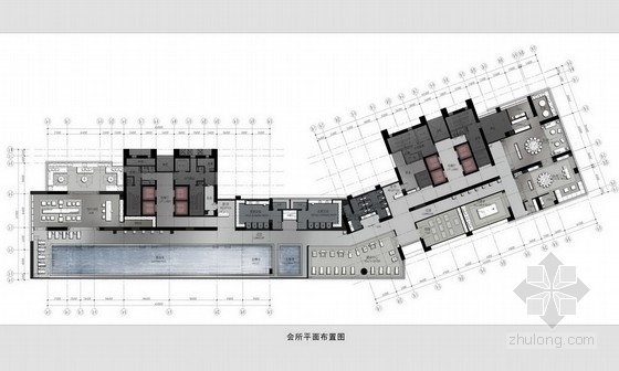 深圳公寓设计资料下载-[深圳]时尚现代商务公寓设计方案图