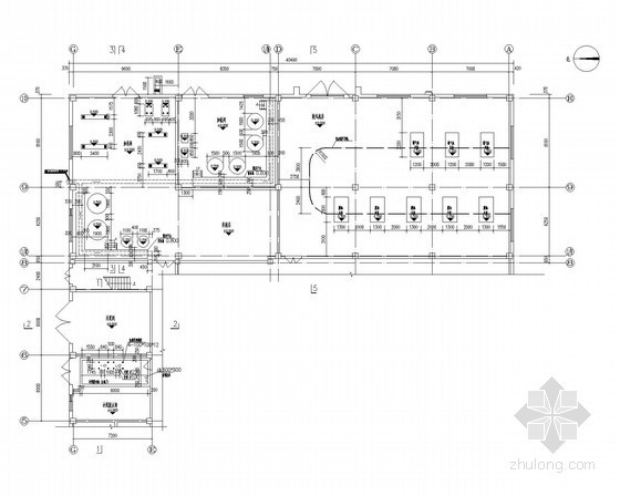 27m屋架设计图纸资料下载-[内蒙古]某再生水深度处理站施工设计图纸