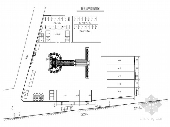 18立方蓄水池资料下载-铁路工程搅拌站设计施工图（18张）