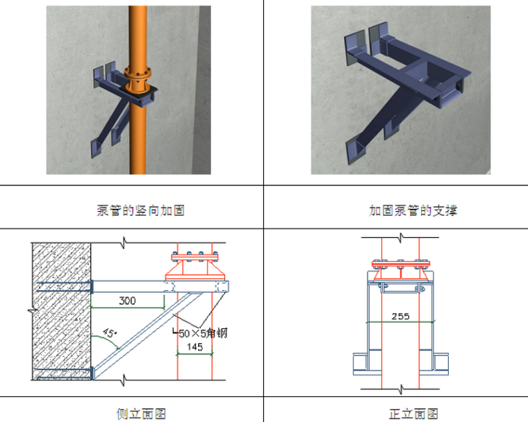 [陕西]超高层办公楼群工程总承包施工组织设计（259页，附图）-泵管水平与竖向交接处的处理