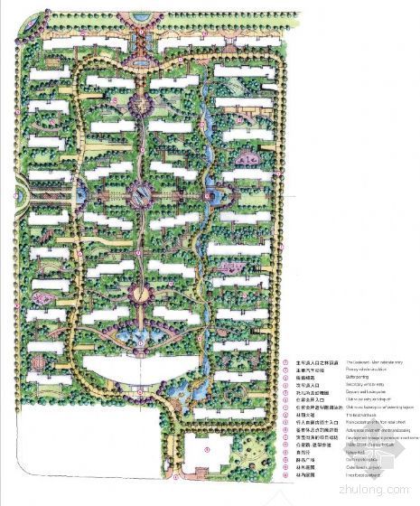 居住小区景观长沙资料下载-长沙小区景观设计方案