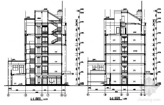 杭州市江干区某办公楼建筑施工图-2