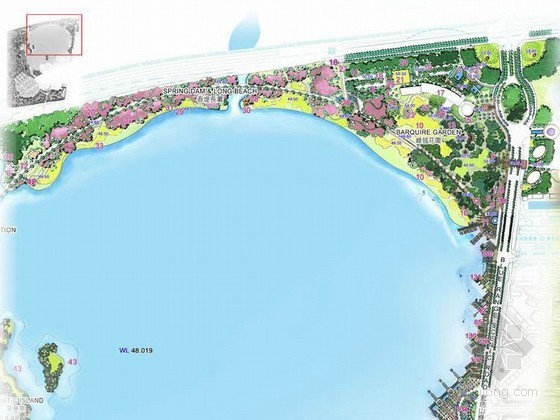 小水景公园规划设计资料下载-浙江公园规划设计