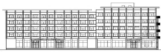 办公楼设计带su资料下载-某科技中心办公楼带住宅楼施工图