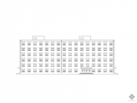 六层公寓建筑结构计算书资料下载-[毕业设计]长春某中学六层男生公寓楼建筑结构施工图(含计算书)