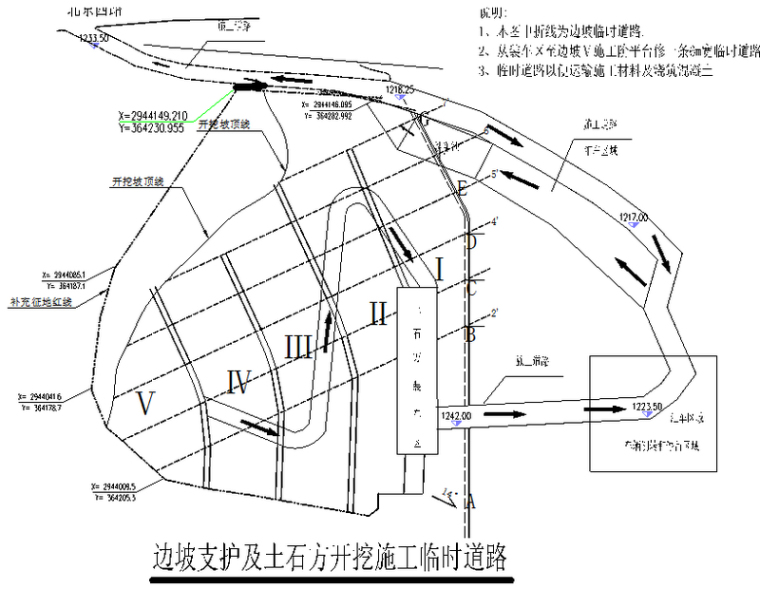 贵州道路边坡施工方案资料下载-污水处理厂工程边坡支护及土石方开挖安全专项施工方案（90页）