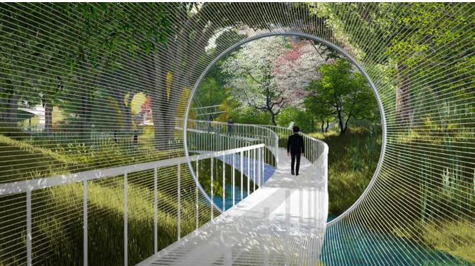 [江苏]修竹聚欢颜某公园项目设计方案-奇幻森林效果图