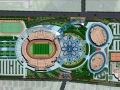 [辽宁]“浪花的艺术”滨海体育中心景观设计方案