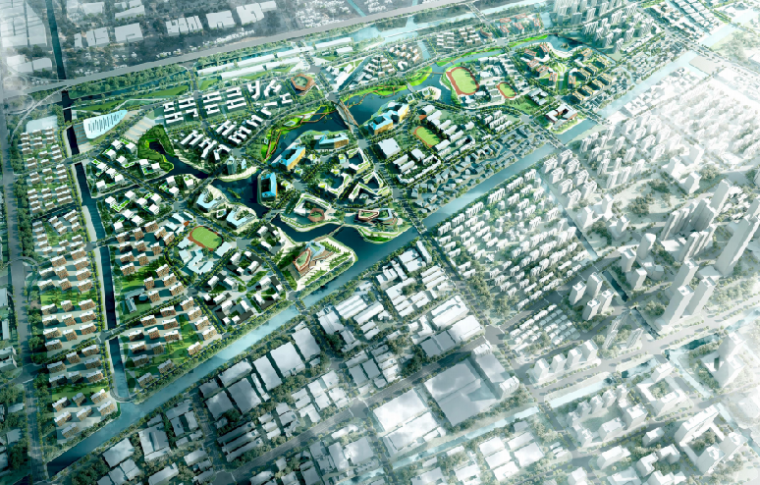 购物小镇规划设计资料下载-杭州梦想小镇规划设计方案